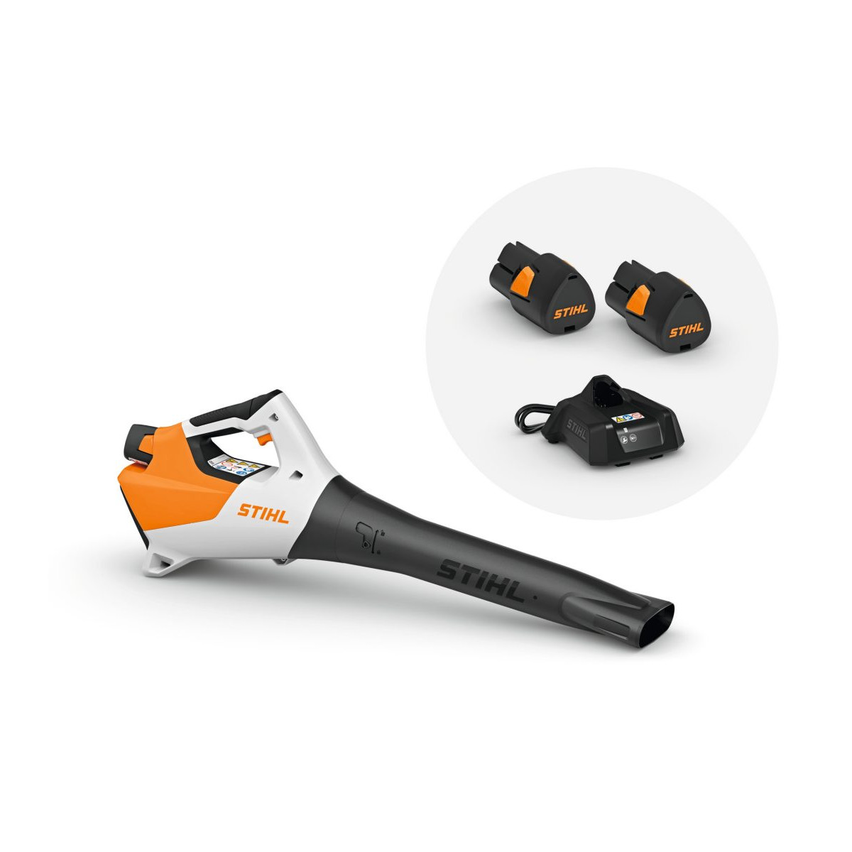 STIHL BGA 30 MED 2 BATTERIER OG LADER