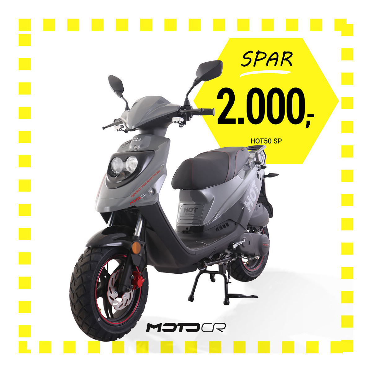 MOTO CR HOT 50 SP EURO 5 ( TILBUDSFEST)