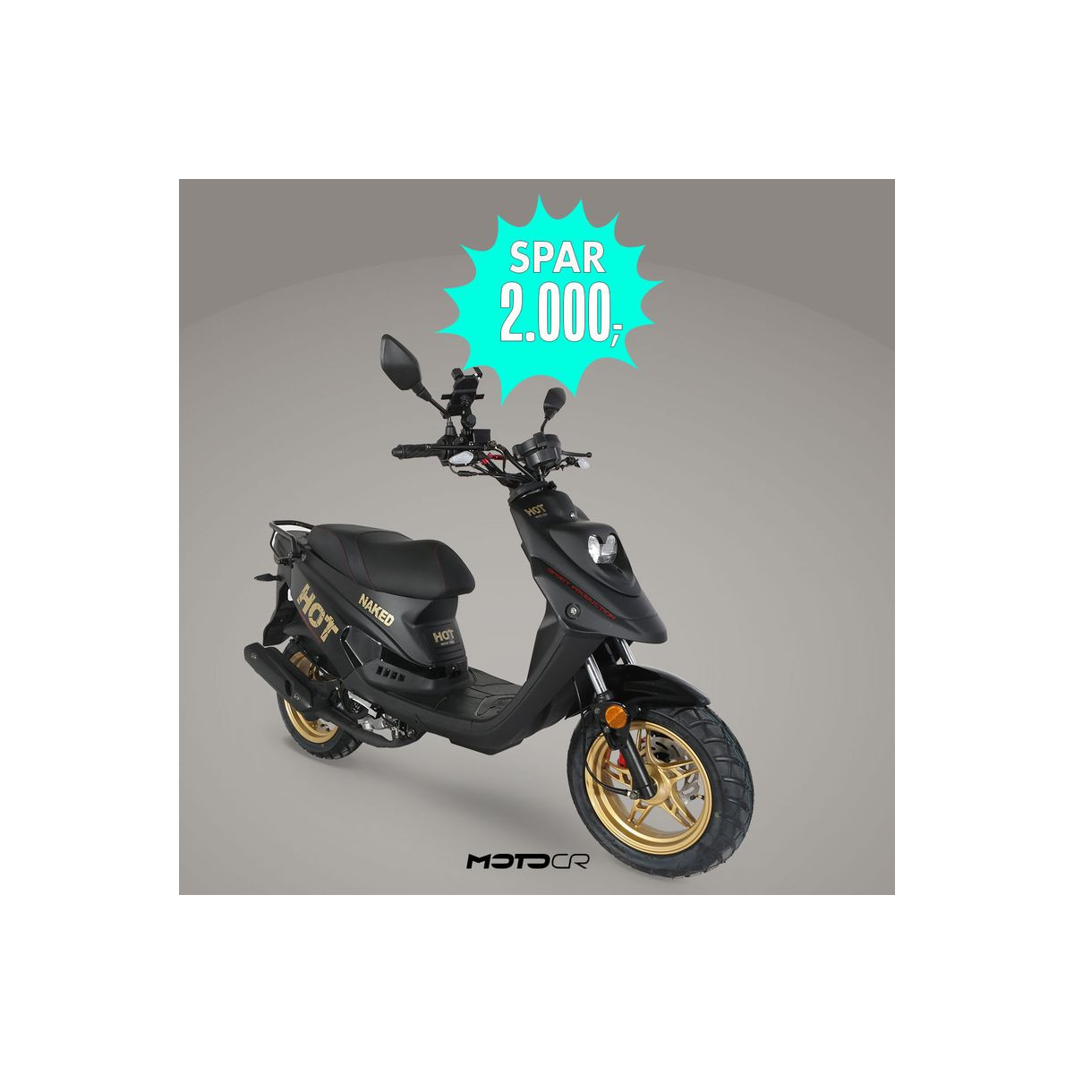 MOTO CR HOT 50SP NAKED - 2.000,-