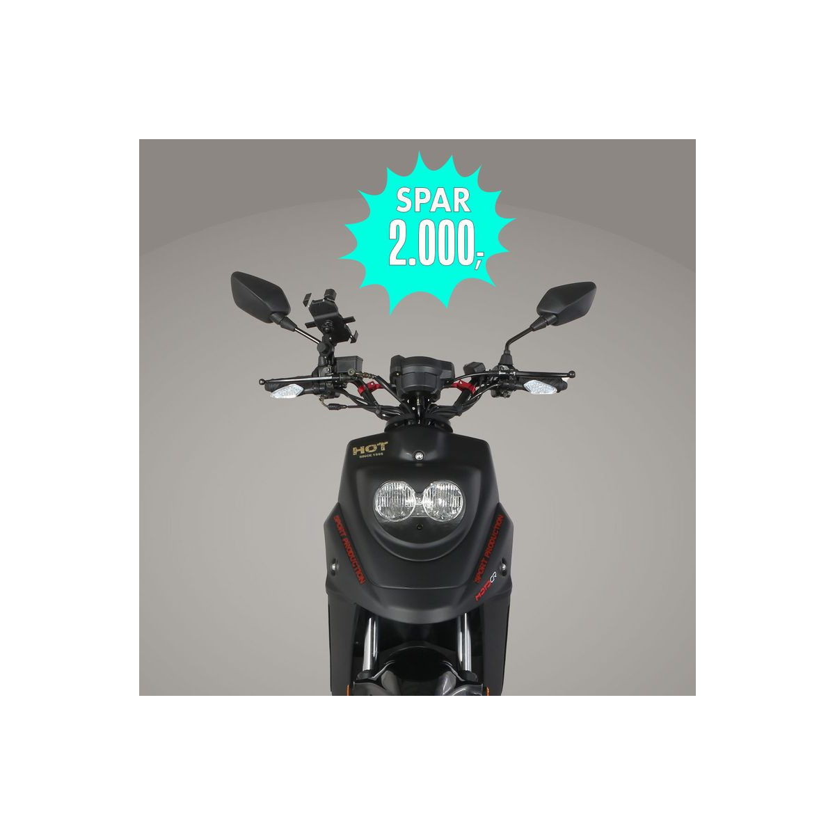 MOTO CR HOT 50SP NAKED - 2.000,-