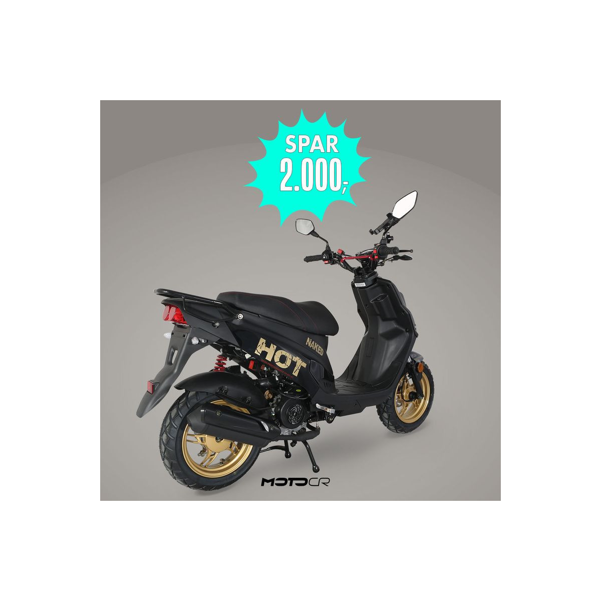 MOTO CR HOT 50SP NAKED - 2.000,-