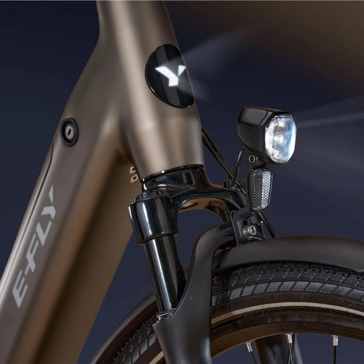 E-FLY EL-CYKEL VELA KOMFORT OG LANG RÆKKEVIDDE