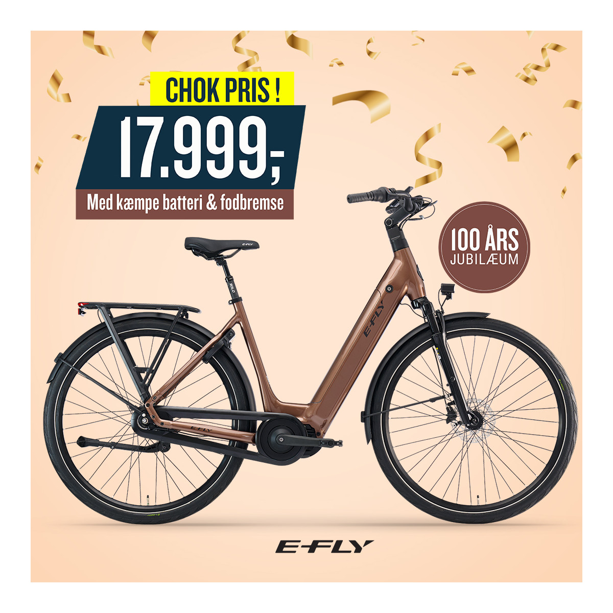 E-FLY VELA 100 ÅRS JUBILÆRUM CHOKPRIS