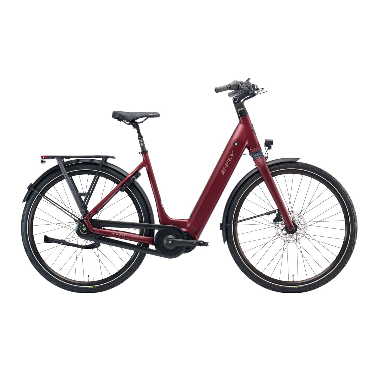 E-FLY EL CYKEL VELA SUSPENSION 7 GEAR OG FODBREMSE